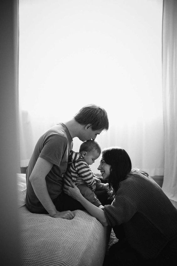 Семейная с малышом, дома. Фотограф в Иркутске Кристина Телегина