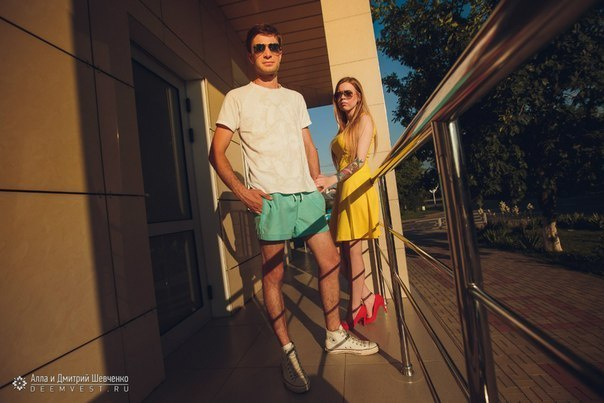 Лабинский солнечный вечер. Дмитрий Шевченко свадебное фото в г. Краснодар — Армавир — Лабинск