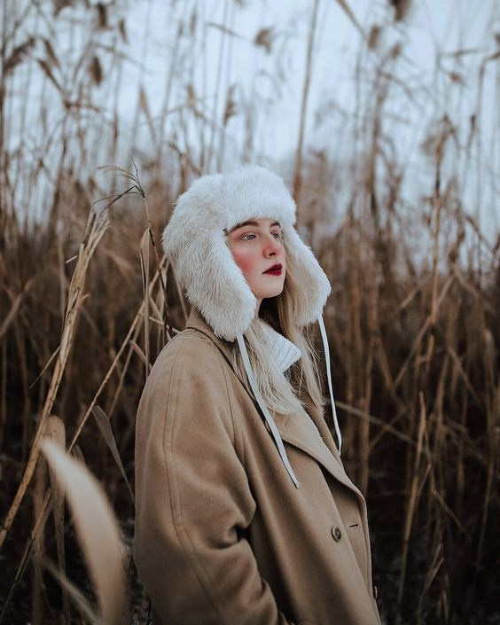 Зима. Фотосессия на улице для девушки. Фотограф в Иркутске Кристина Телегина