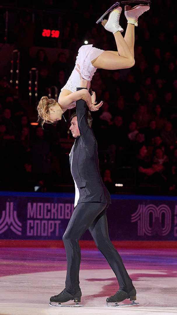 фотоочет, выступление фигуристов, спорт фото