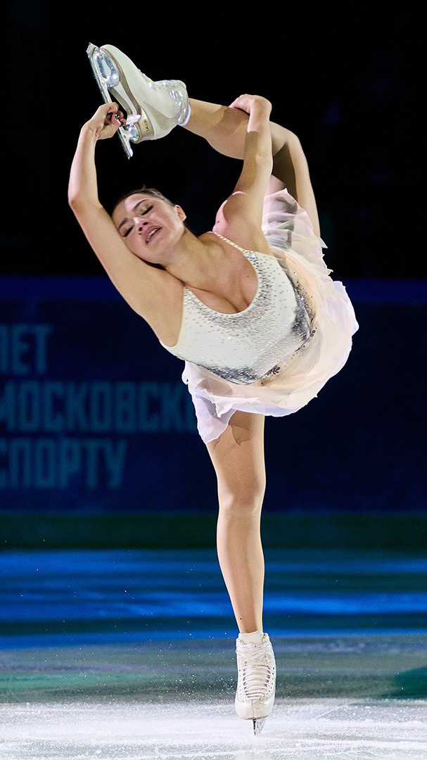 Фестиваль Влюбленные в Фигурное катание, выступление фигуристов, спортивный репортаж