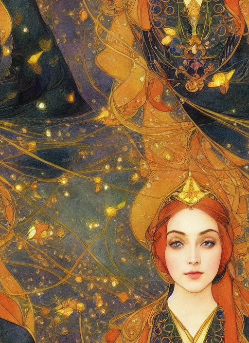 Арт галерея, рисунки нейросети