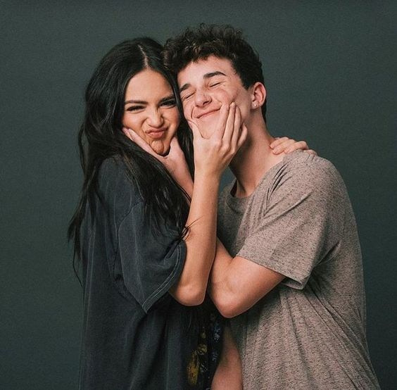 Парная фотосессия, в студии. Фотограф в Иркутске Кристина Телегина