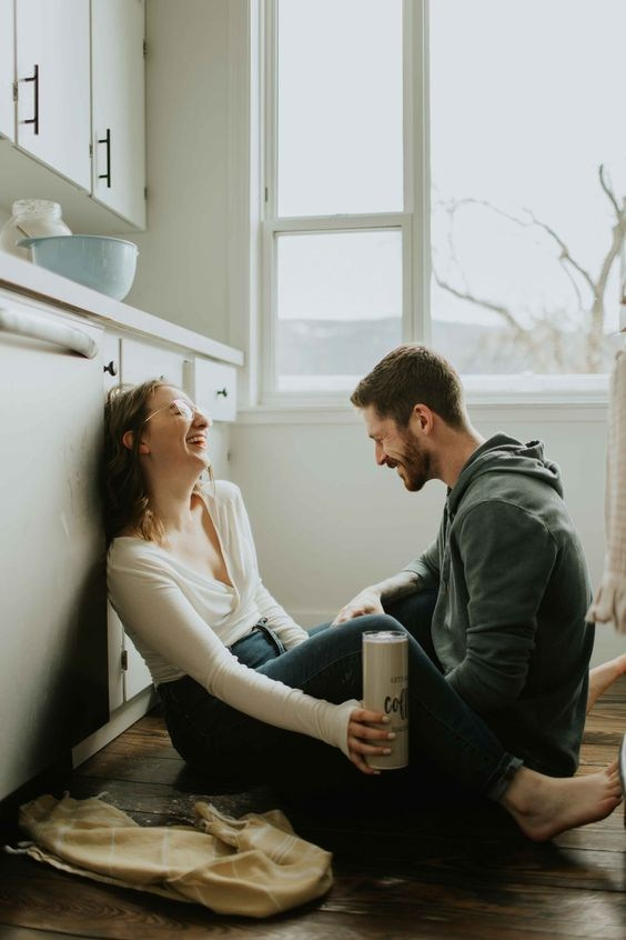 Парная фотосессия, дома. Фотограф в Иркутске Кристина Телегина