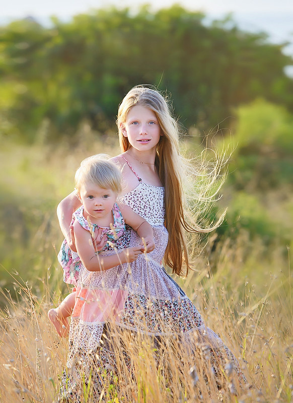 Детский фотограф Севастополь.  Детская фотосессия для сестричек в Севастополе