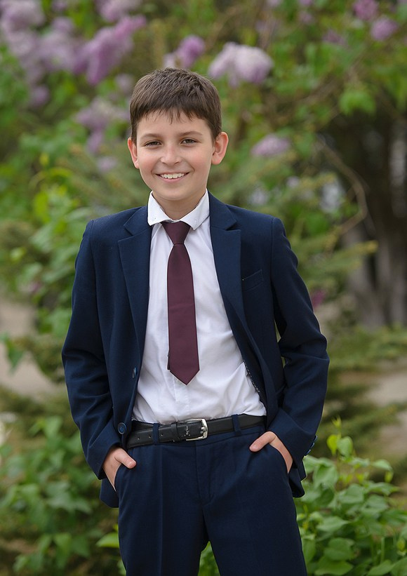 Фотосессия в школе для школьников в Севастополе. 