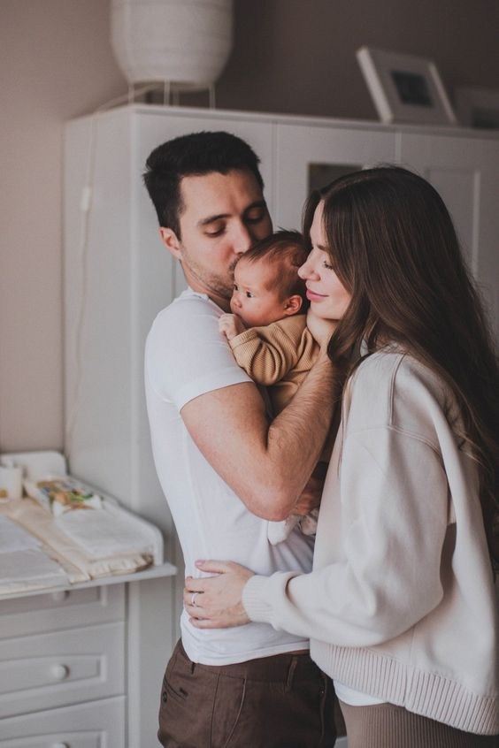 Семейная с малышом, дома. Фотограф в Иркутске Кристина Телегина