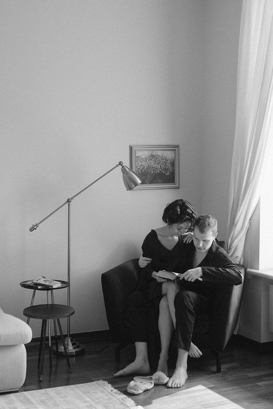 Парная фотосессия, в студии. Фотограф в Иркутске Кристина Телегина