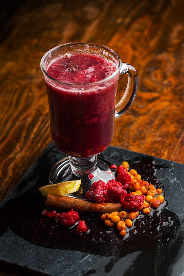 коктейль ягодный