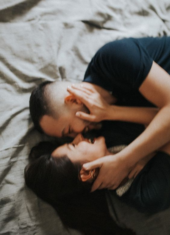 Парная фотосессия, в студии. Фотограф в Иркутске Кристина Телегина