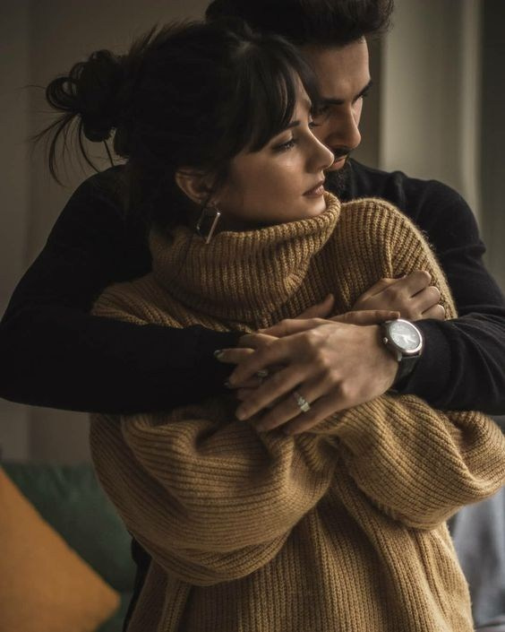 Парная фотосессия, в студии. Фотограф в Иркутске Кристина Телегина