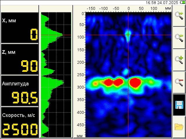 Влияние рабочей частоты зондирующего сигнала томографа A1040MIRA на точность определения защитного слоя бетона. Ультразвуковое и георадарное обследование бетонных и железобетонных конструкций в Москве и МО