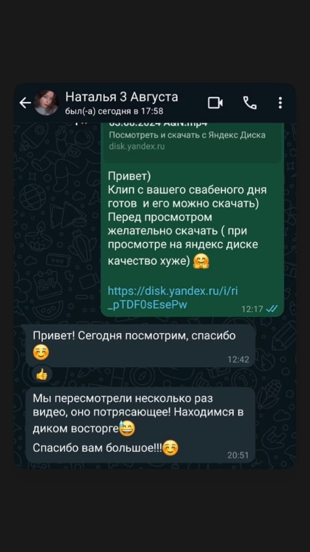 Видеограф Макаров. Подрядчики и друзья сети свадебных площадок House for wedding