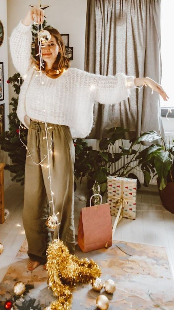 Зима. Для девушки в студии/дома. Фотограф в Иркутске Кристина Телегина