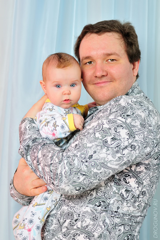 Папа с дочкой