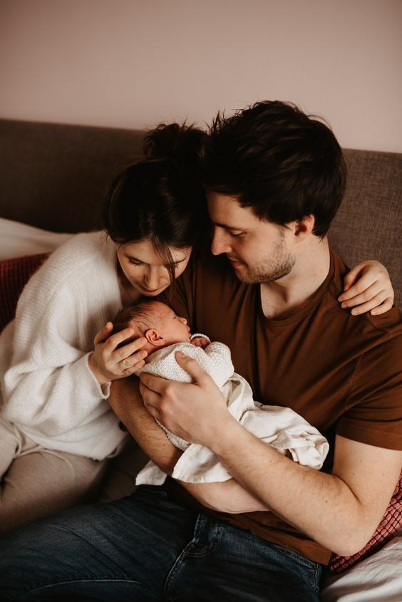 Семейная с малышом, дома. Фотограф в Иркутске Кристина Телегина