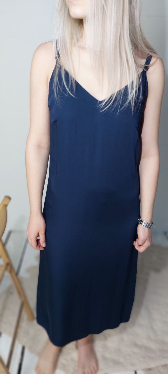 платье-комбинация из ткани с бамбуковым волокном