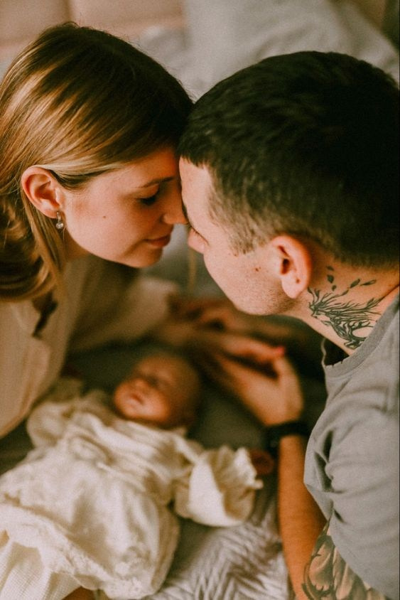 Семейная с малышом, дома. Фотограф в Иркутске Кристина Телегина