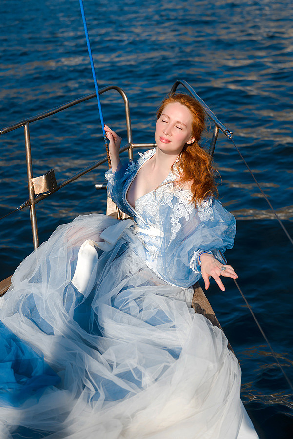 Фотосессия в Балаклаве в Севастополе.  Сказочная фотосессия на яхте