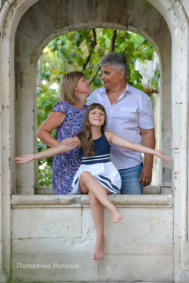 Семейный фотограф Севастополь.  Фотосессия на закате