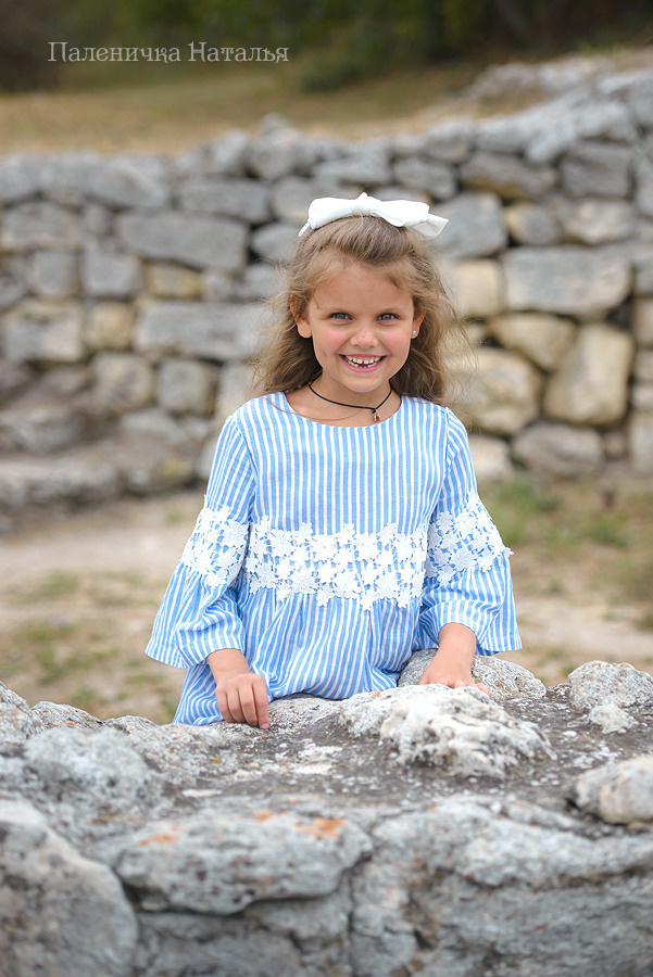 Детский фотограф в Севастополе. Фотосъемка на Херсонесе для девочки