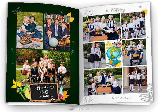 Выпускной альбом Школа. Выпускные альбомы для школы и детского сада в СПб и ЛО