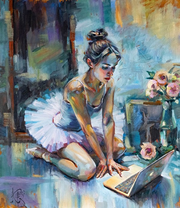 «Онлайн». Персональная галерея художника Котикова Виталия