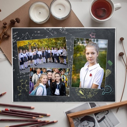 Школьная доска. Выпускной альбом Самара