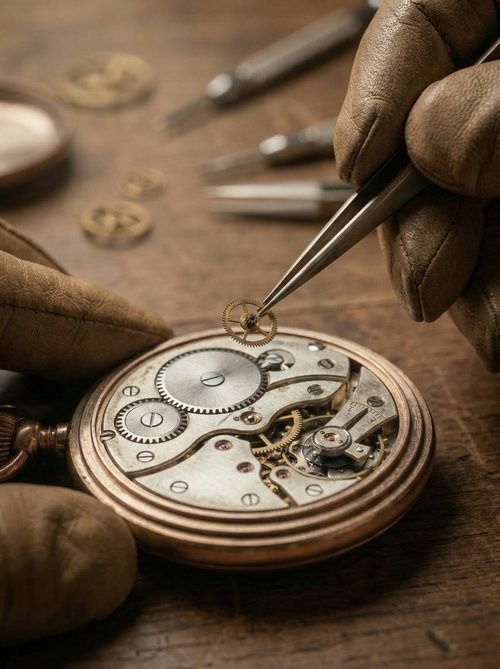 Часовщик. Школьный фотограф Евгения Саховская