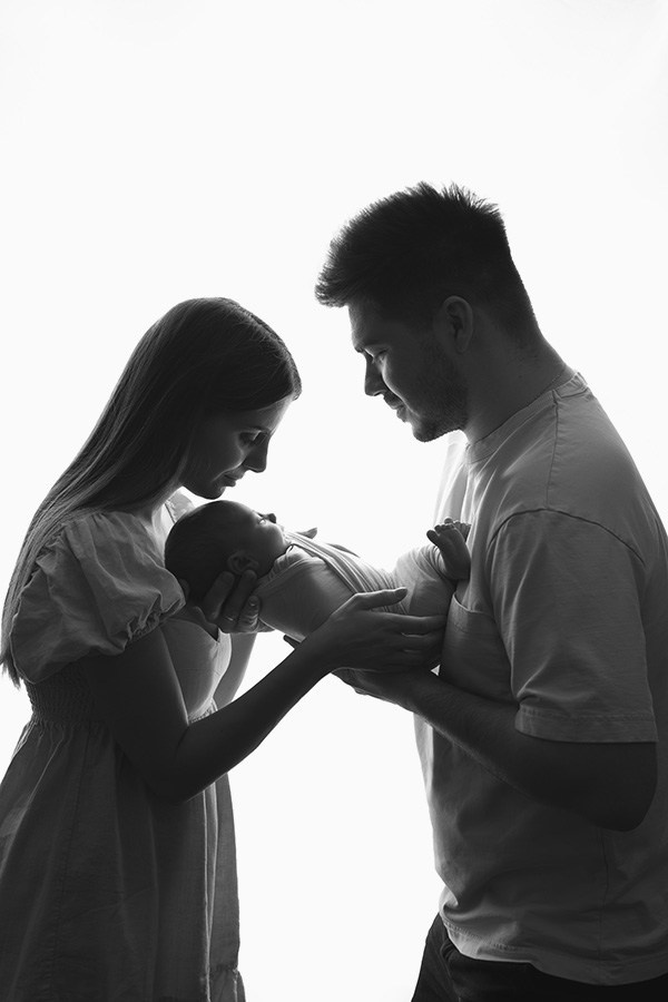 Семейные ч/б. Фотограф новорожденных Матвеева Ольга Санкт-Петербург СПб Пушкин Шушары Славянка