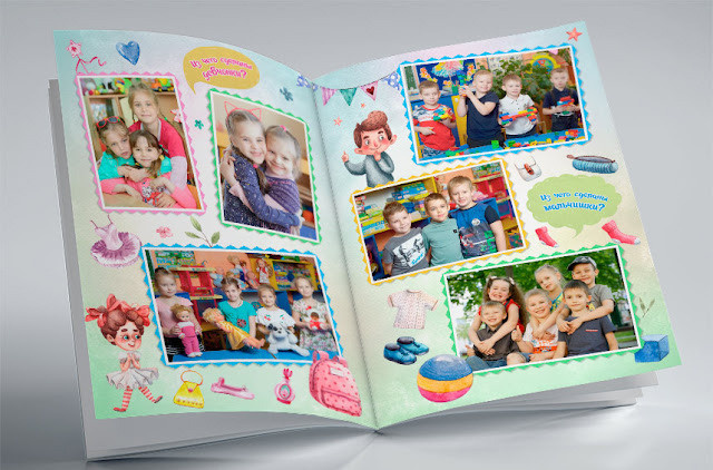 Конфетки. Выпускные альбомы для школы и детского сада в СПб и ЛО