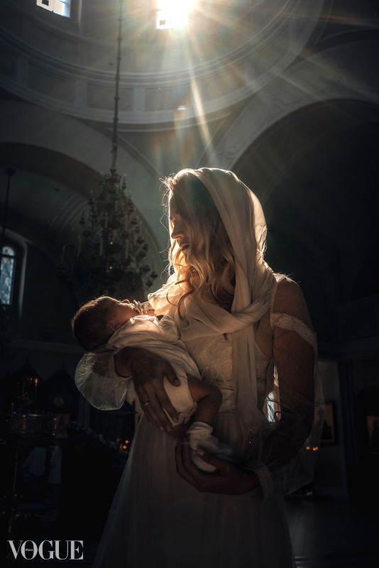 Таинство Крещения. Фотограф на Крещение в Москве Ткач Елена