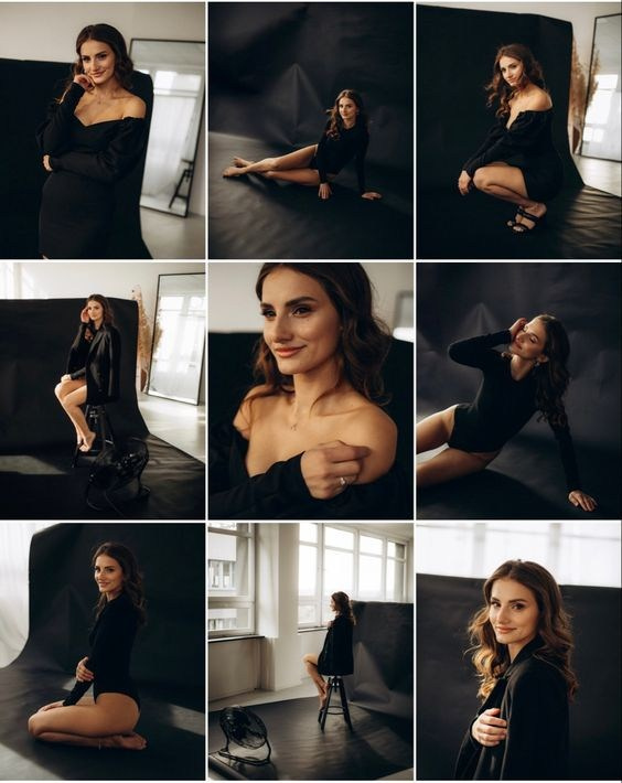 Съемка на черной циклораме. Фотограф в Санкт-Петербурге, Анна Скворцова