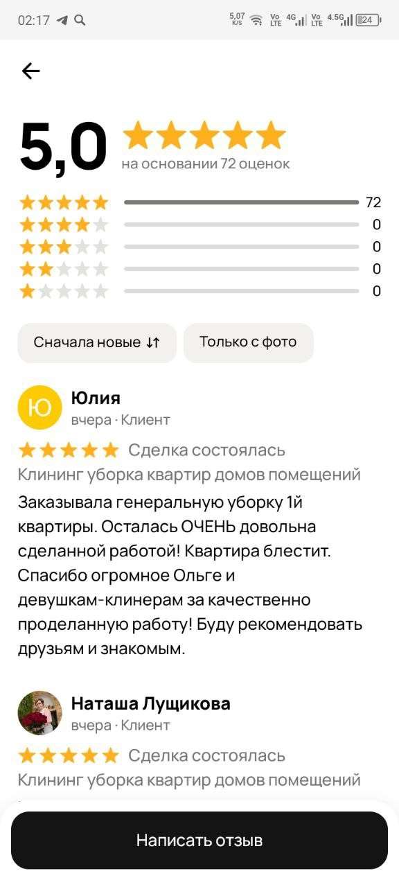 Клининговая компания «Апельсин» Ставрополь