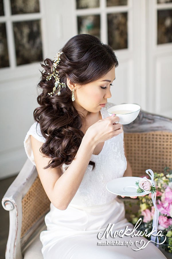 Свадебные образы. Прически и макияж на свадьбу, фотосессию, корпоратив от стилиста Кандаловой Елены в Москве, Домодедово