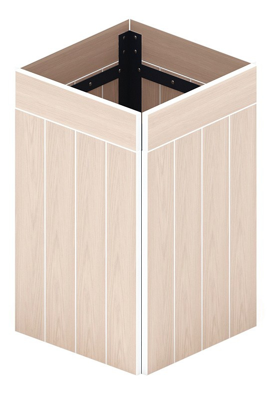 Урна МФ 50.03.01-01 Габариты (ШхДхВ): 440х440х700 мм 