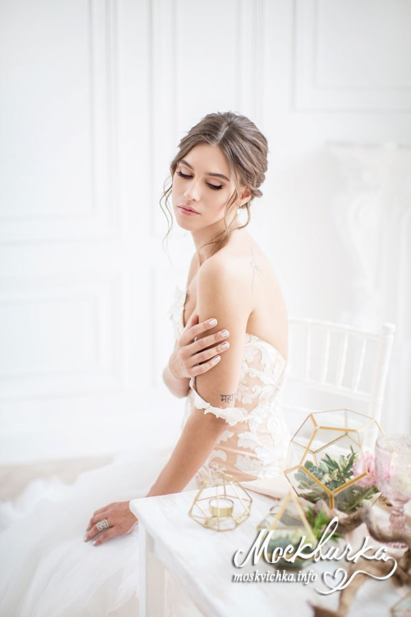 Свадебные образы. Прически и макияж на свадьбу, фотосессию, корпоратив от стилиста Кандаловой Елены в Москве, Домодедово