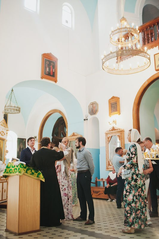 Крещение Храм Казанской иконы Божией Матери. г. Зеленогорск. Фотограф на крещение в Санкт Петербурге