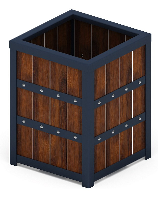 Урна МФ 50.03.02 Габариты (ШхДхВ): 475х475х600 мм