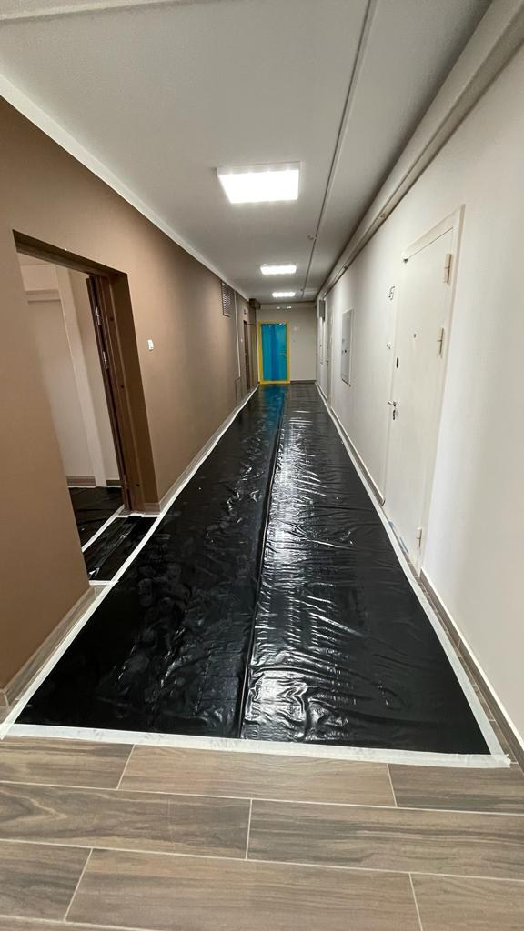 Укрывные работы. Мамонт