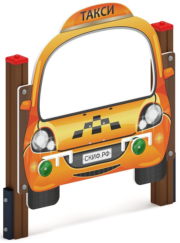 Такси - Игровая панель - МФ 22.01.01-08.И1Габариты (ШхДхВ): 1230x140x1350 Зона безопасности, мм: 2230х3140