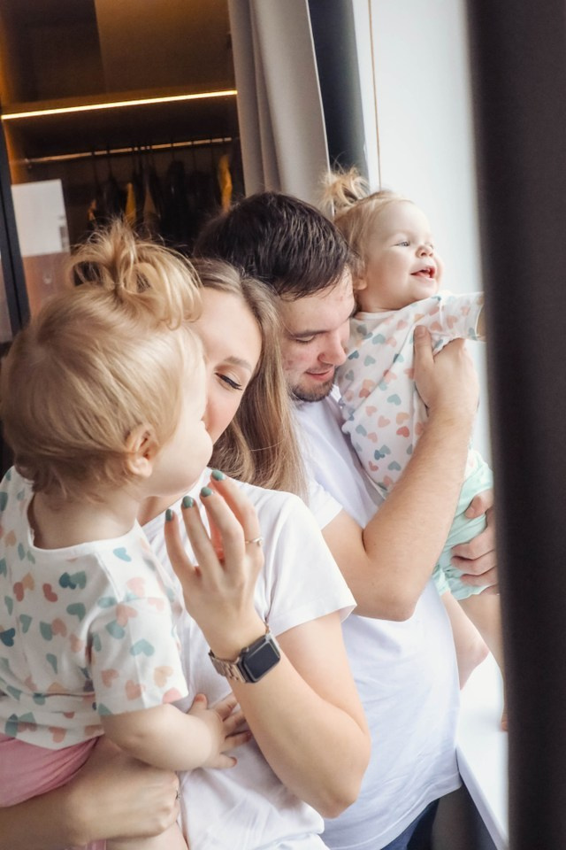 Happy family of a little girl. Семейный, детский, свадебный фотограф в Москве, Люберцах
