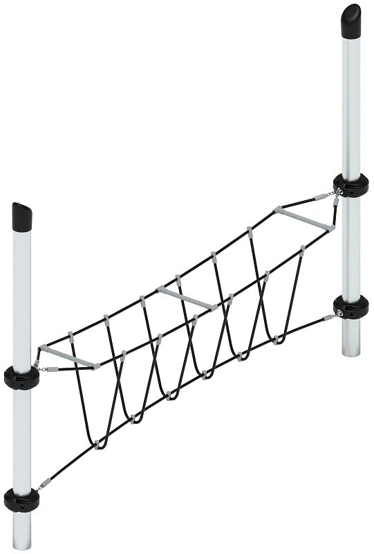 Спортивная серия СК 2.06.07 Габариты (ШхДхВ): 3340х430х2380 Зона безопасности, мм: 6340х3430 Возрастные ограничения 5-12 лет