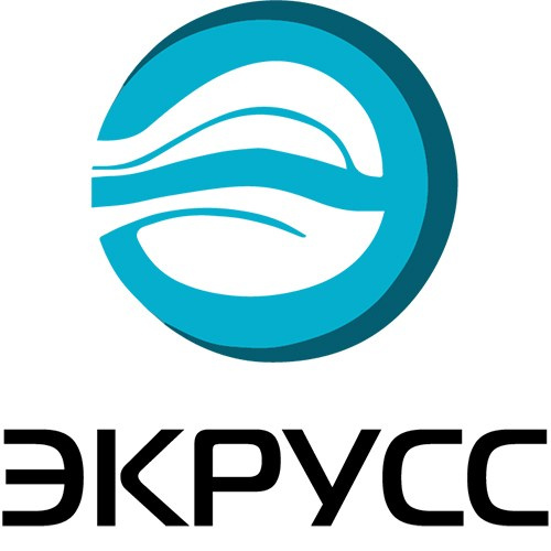 Логотип Экрусс — официального представителя корейских систем очистки воды, снимает фото, видео с озвучкой и заказывает инфографику в KED Production