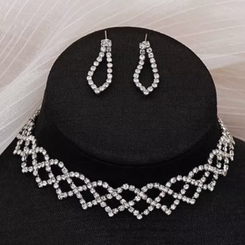 Чокер и Серьги