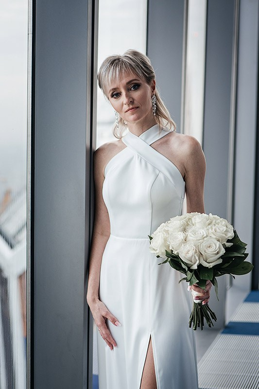 Регистрация и прогулка в Сити. Фотограф Анна Анисимова. Свадьбы, портреты, творческий репортаж