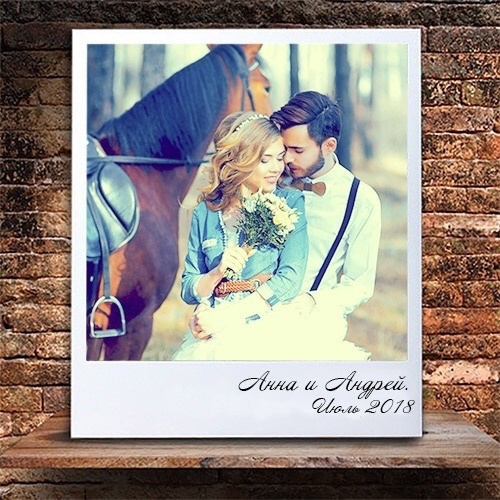 Холсты в стиле Полароид. Выпускные альбомы в Советске