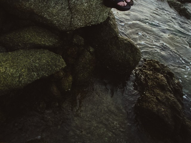 On wild beach. Фотограф Москва