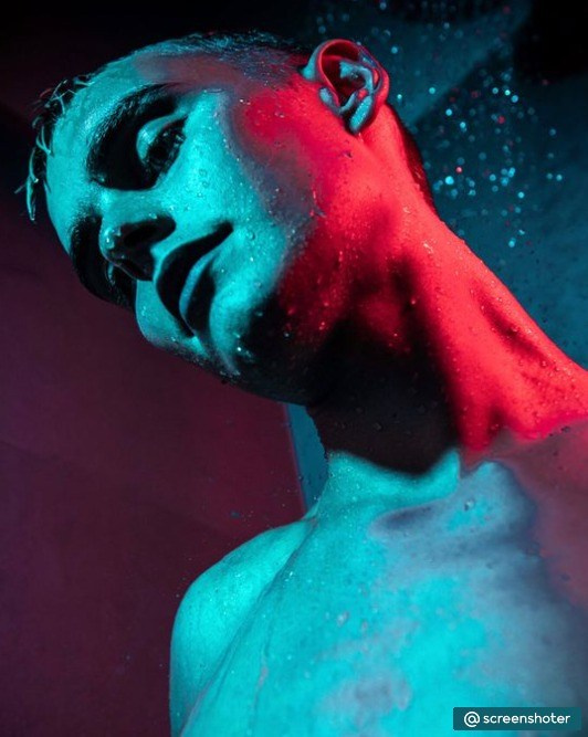 Мужской портрет с цветным светом. Фотограф, видеограф Пятигорск, Ставрополь, Ессентуки, Petlyakovs_photo