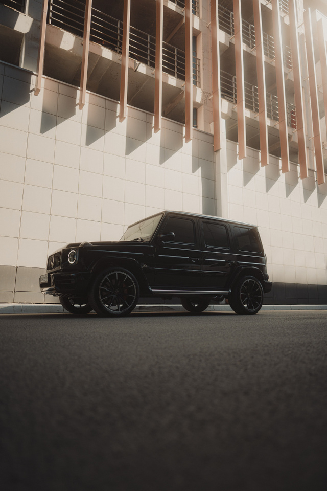 Mercedes-Benz G63 AMG Brabus — фотосъёмка внедорожника в Казани
